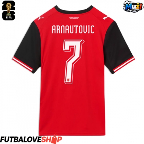 Dres Rakúsko Marko Arnautovic #7 Domáci MS 2026 Krátky Rukáv